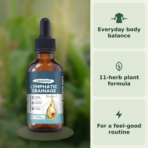 Liposomal Lymphatic Drainage Drops